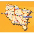 Elsass, Lothringen 1:200.000