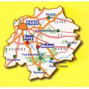Paris - &Icirc;le de France/Ost 1:150.000