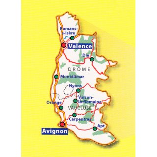 Provence / Vaucluse 1:150.000