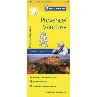 Provence / Vaucluse 1:150.000 (franz. Ausgabe)