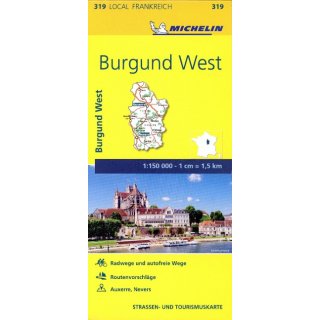 Burgund West 1:150.000