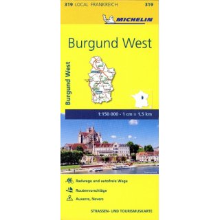 Burgund West 1:150.000