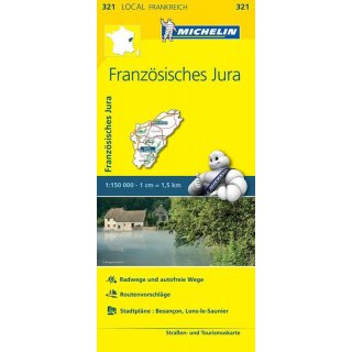 Französisches Jura 1:150.000