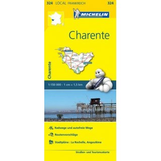 324 Charente 1:150.000