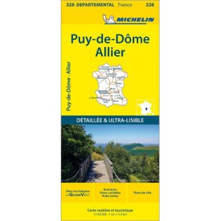 Auvergne/Zentralmassiv 1:150.000