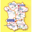 Auvergne/Zentralmassiv 1:150.000