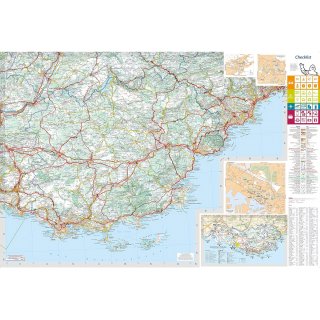 Provence/Cte dAzur 1:150.000