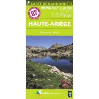 07 Haute-Ariège 1:50.000