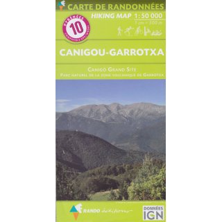 10 Canigou-Garrotxa 1:50.000