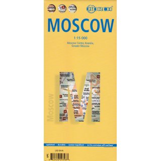 Moscow (Moskau) 1:15.000