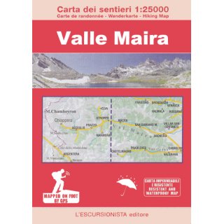 Valle Maira 1:25.000