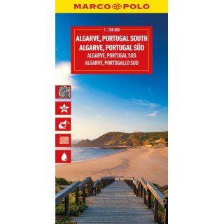 Algarve Portugal Sd 1:200.000