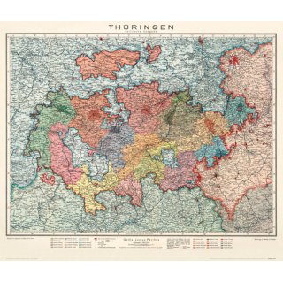 Thüringen - Politische Ausgabe 1920