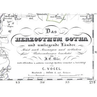 Herzogthum Gotha 1858