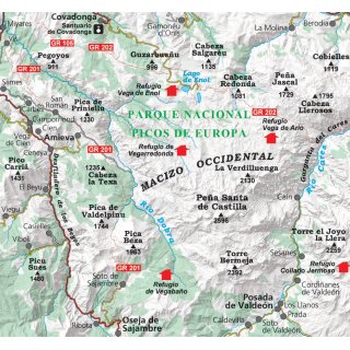 Picos de Europa 1:25.000