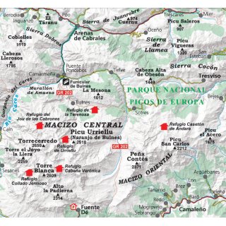 Picos de Europa 1:25.000