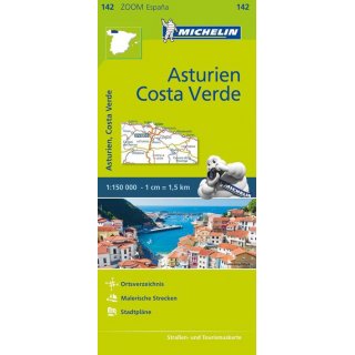 Asturien, Costa Verde 1:150.000