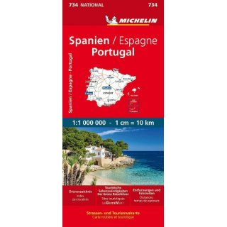 Spanien, Portugal 1:1.000.000