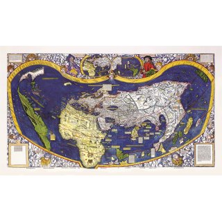 Waldseemüllers Weltkarte 1507