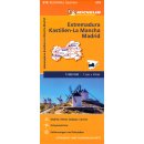 Estremadura, Kastilien-La Mancha, Madrid 1:400.000