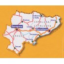 Katalonien, Aragon, Andorra 1:400.000