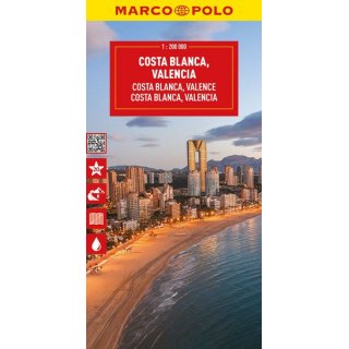 Costa Blanca 1:200.000