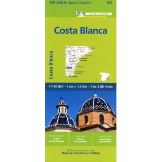 Costa Blanca 1:130.000