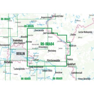 Oderbruch Barnimer Land 1:75.000