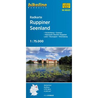 Ruppiner Seenland 1:75.000