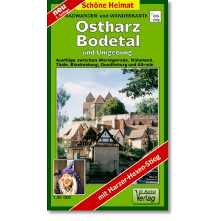 084 Ostharz, Bodetal und Umgebung 1:35.000