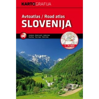 Slovenija (Slowenien) Autoatlas 1:75.000