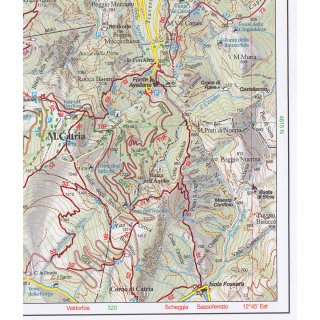 122  Alta Valle del Metauro 1:50.000
