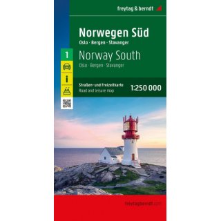 Norwegen S&uuml;d 1:250.000