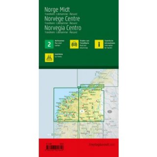 Norwegen Mitte 1:250.000