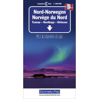 Nr. 5 Norwegen Nord 1:400.000