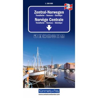 Norwegen Mitte (Bl. 3) 1:335.000