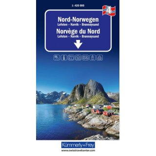 Nord- Norwegen (Bl. 4) 1:420.000
