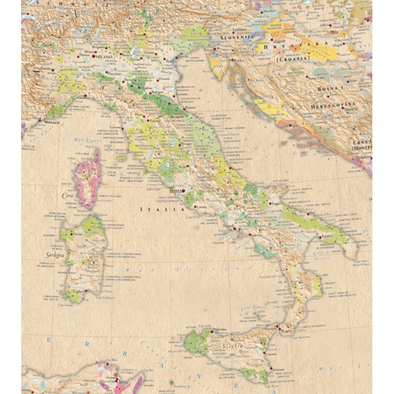 Atlas Der Weinkulturen Europa 1 4 000 000 Landkartenschropp De Online Shop