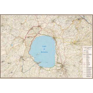 Lago di Bolsena 1:40.000