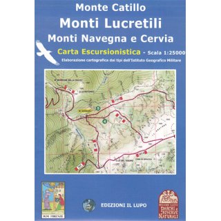 5 Monti Lucretilii 1:25.000