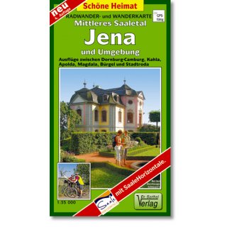 098 Mittleres Saaletal, Jena und Umgebung 1:35.000