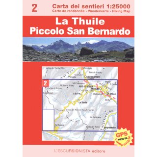 02 La Thuile, Piccolo San Bernardo 1:25.000