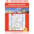07 Valtournenche, Monte Cervino, ValAyas ovest 1:25.000