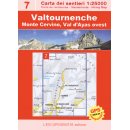 07 Valtournenche, Monte Cervino, ValAyas ovest 1:25.000