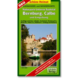 114 Naturpark Unteres Saaletal, Bernburg, Calbe 1:50.000