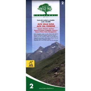 2 Alta Valle Susa/Alta Val Chisone 1:25.000