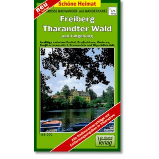 121 Freiberg, Tharandter Wald und Umgebung 1:35.000