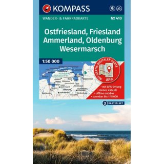 WK  410 Ostfriesland/Oldenburg 1:50.000