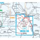 UK 50-55   Berchtesgadener Alpen 1:50.000