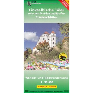 006 Linkselbische Täler zwischen Dresden und Meißen 1:33.000